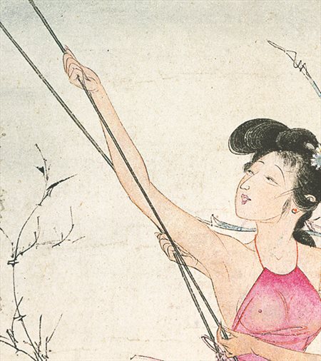 潞城-胡也佛的仕女画和最知名的金瓶梅秘戏图